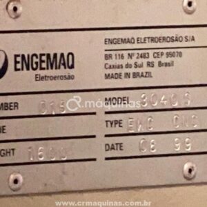 Eletroerosão a Fio 3040S – Engemaq