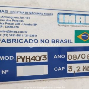 Dobradeira CN Imag – 3200 x 40T