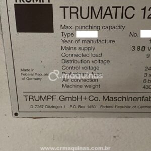 Puncionadeira Trumpf TC-120