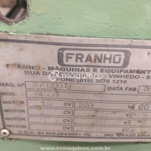Serra Fita Horizontal - Fm500 - Franho