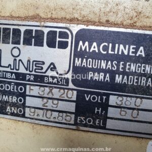 Furadeira F3X20 - Maclinea