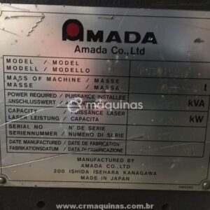 Corte a Laser 4000 W - Amada