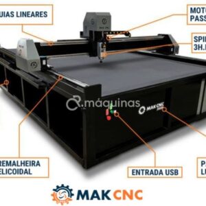 Router CNC Mak CNC SIGN 5000x1500 - Ano 2023