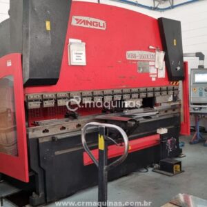 Dobradeira Hidráulica CNC MB8 Yangli 160/3200 Ano 2011