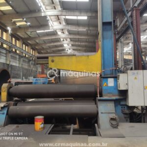 Calandra CNC Hidráulica 4 rolos 3000mm X 60mm