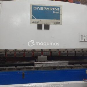 Dobradeira Gasparini 4 eixos PBB 160/3000 - CNC Delem DA  66T